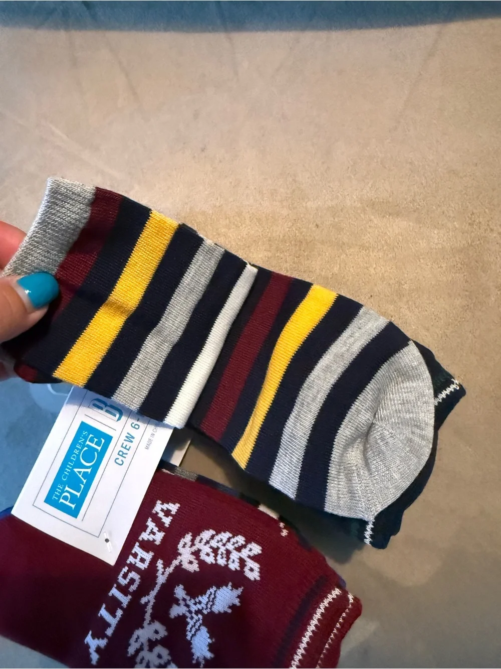 Brand new the children’s place boys 6 pack crew socks